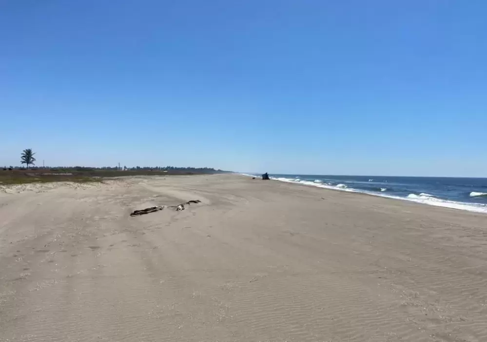 land in beach angel teacapan