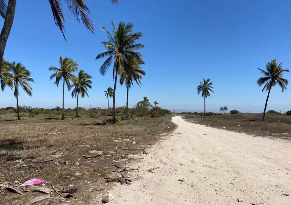 land in beach angel teacapan